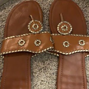 Brown sandals
